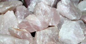 Rose quartz- one of the ingredients of voodoo love spell.