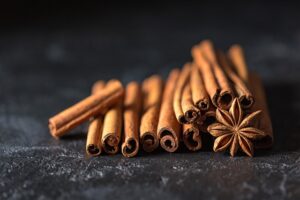 In the picture we see cinnamon.