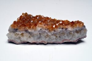 The photo shows citrine-a crystal used in love spells.